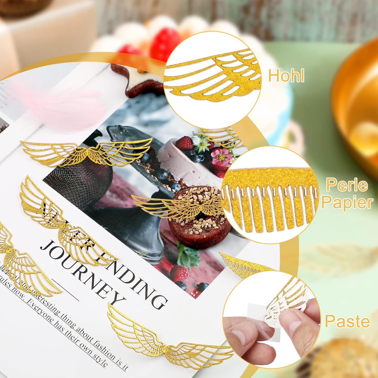 Taarttopper verjaardag birthday goud 50
