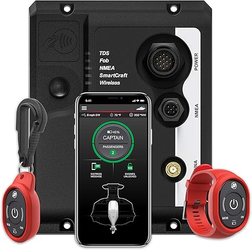 1st Mate Kit de sistema de seguridad y seguridad marina, motores Mercury SmartCraft - Motor único - 8M6007933