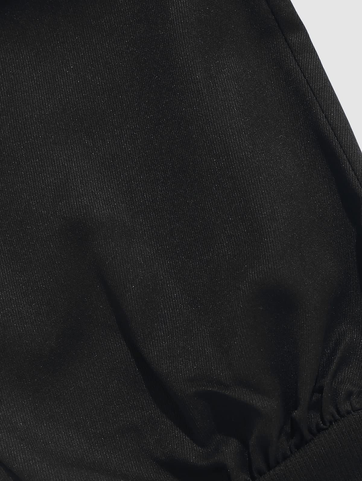 ZAFUL Loose Fit Strahlfüße Cargo Hose Herren Lang Tunnelzug Fallschirm Lässig Y2K Hosen Verstellbare Taille
