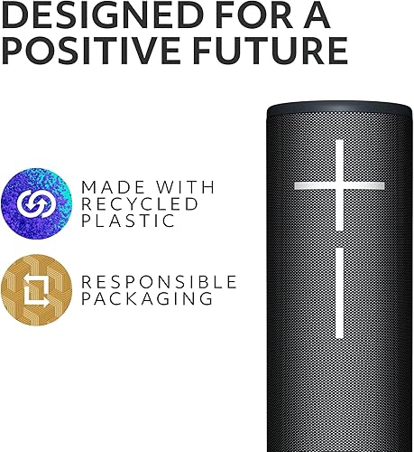 Miniatura 7 de Ultimate Ears Boom 4 Altavoz Bluetooth portátil impermeable con sonido inmersivo de 360 grados, altavoz flotante al aire libre, batería de 15 horas,