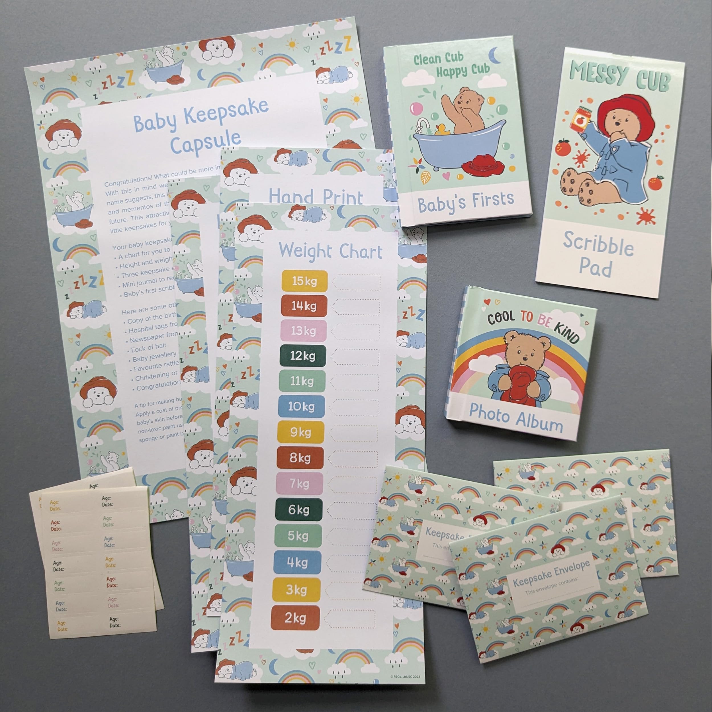 Paddington Baby Keepsake Capsule, Multicoloured - Image 4
