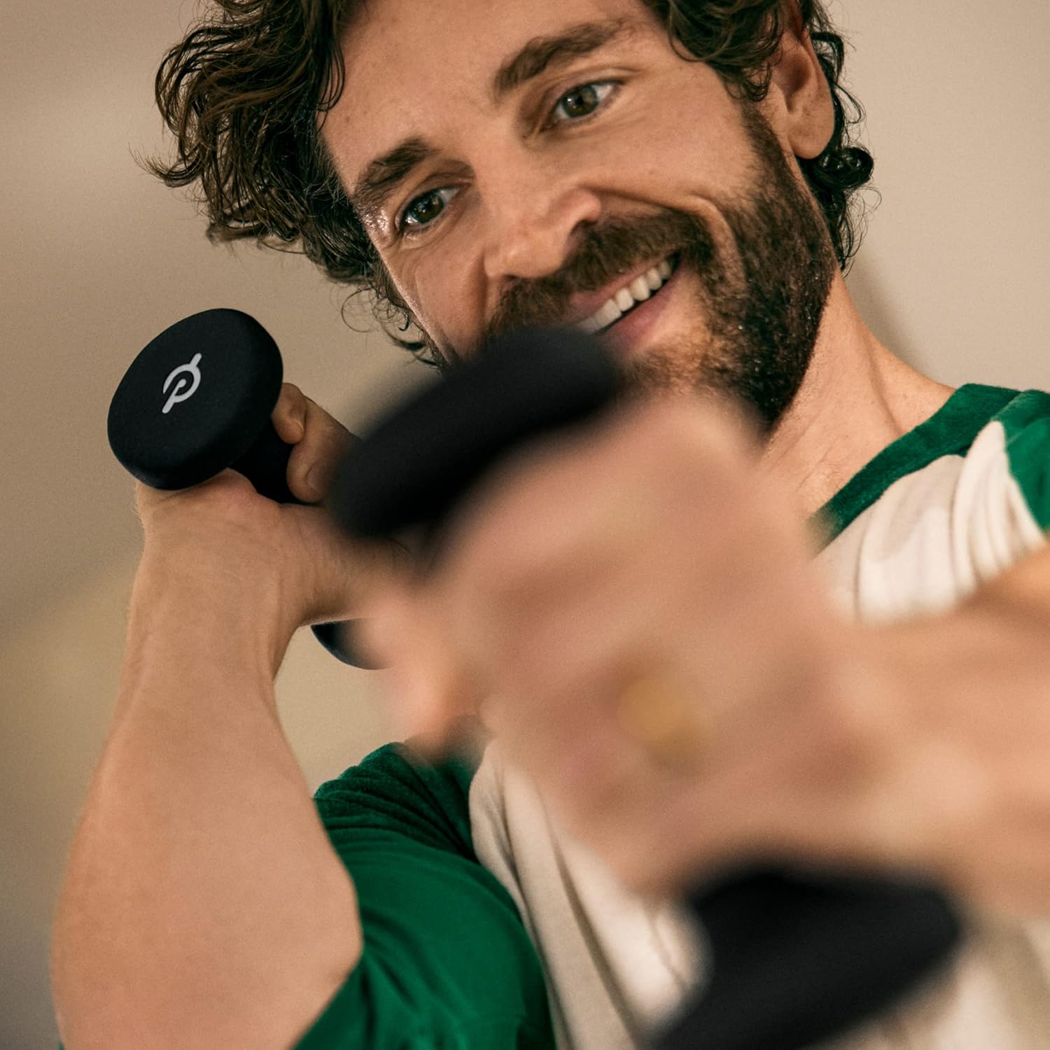 Peloton Light Weights | Set of Two Sweat-Proof Weights with Nonslip Grip, Designed to Fit in The Back of Peloton Bike and Bike+ 8 81B1kjQR16L. AC SL1500