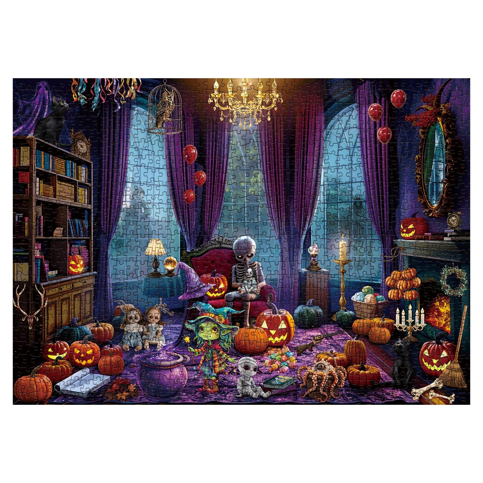 Magic Puzzle Company Rocorose Jigsaw Puzzle For Adults, 1000 Pieces ...