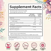 Vista 2 de Gomitas prémium de equilibrio femenino – Suplemento masticable para mujeres – Apoya el bienestar vaginal, la función inmune y digestiva – Ricas