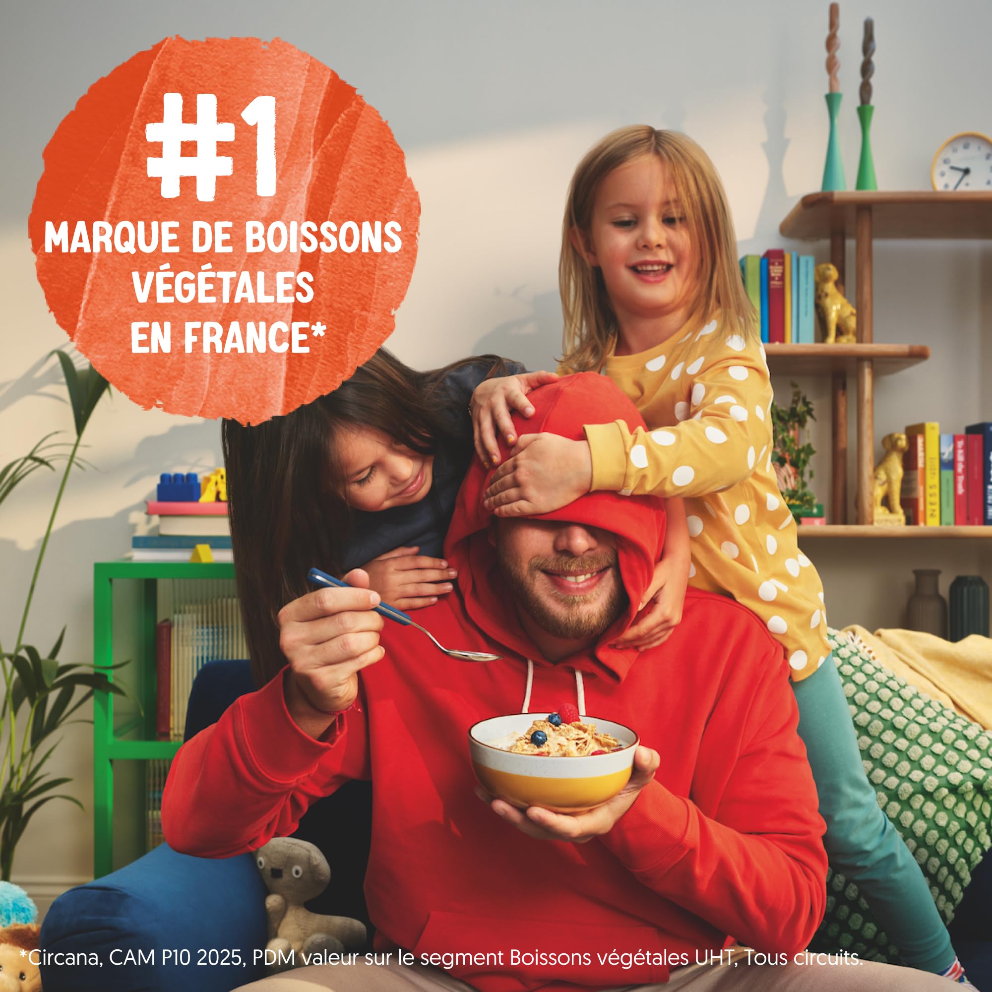 Alpro - Boisson Végétale - Avoine Sans Sucres - 1L - Lot de 8x1L