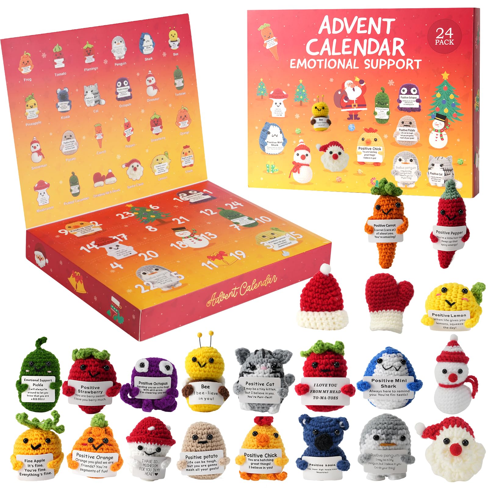 Advent Calendar, 24 ct