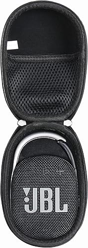 Vista 15 de Anleo Estuche rígido de viaje para JBL Clip 5 / Clip 4 - Mini altavoz Bluetooth portátil (verde militar)
