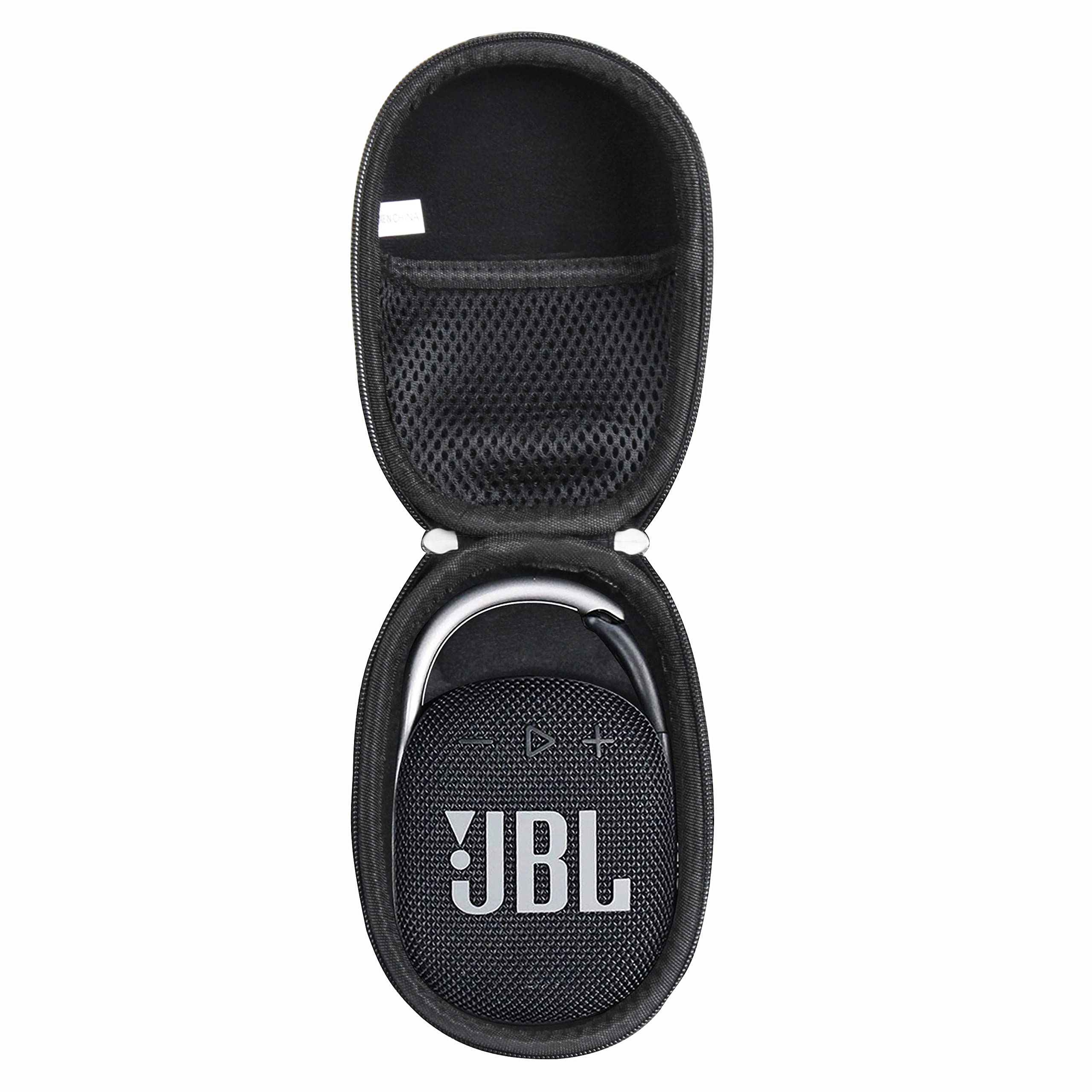 Anleo Hard Travel Case for JBL Clip 5 / Clip 4 - Portable Mini Bluetooth Speaker (Black)