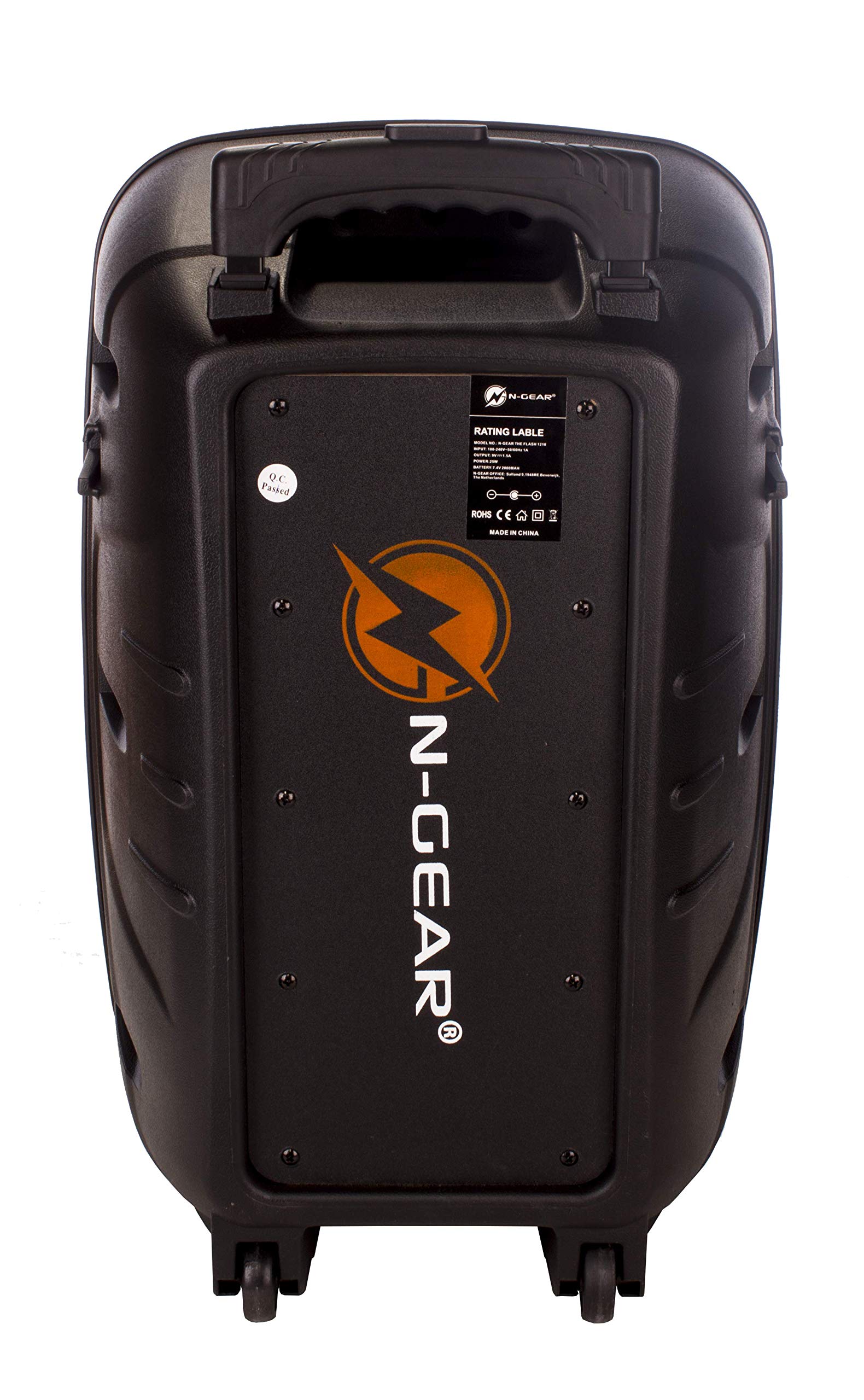 N-Gear The Flash 1210 Trolley Bluetooth Speaker Musical Instruments