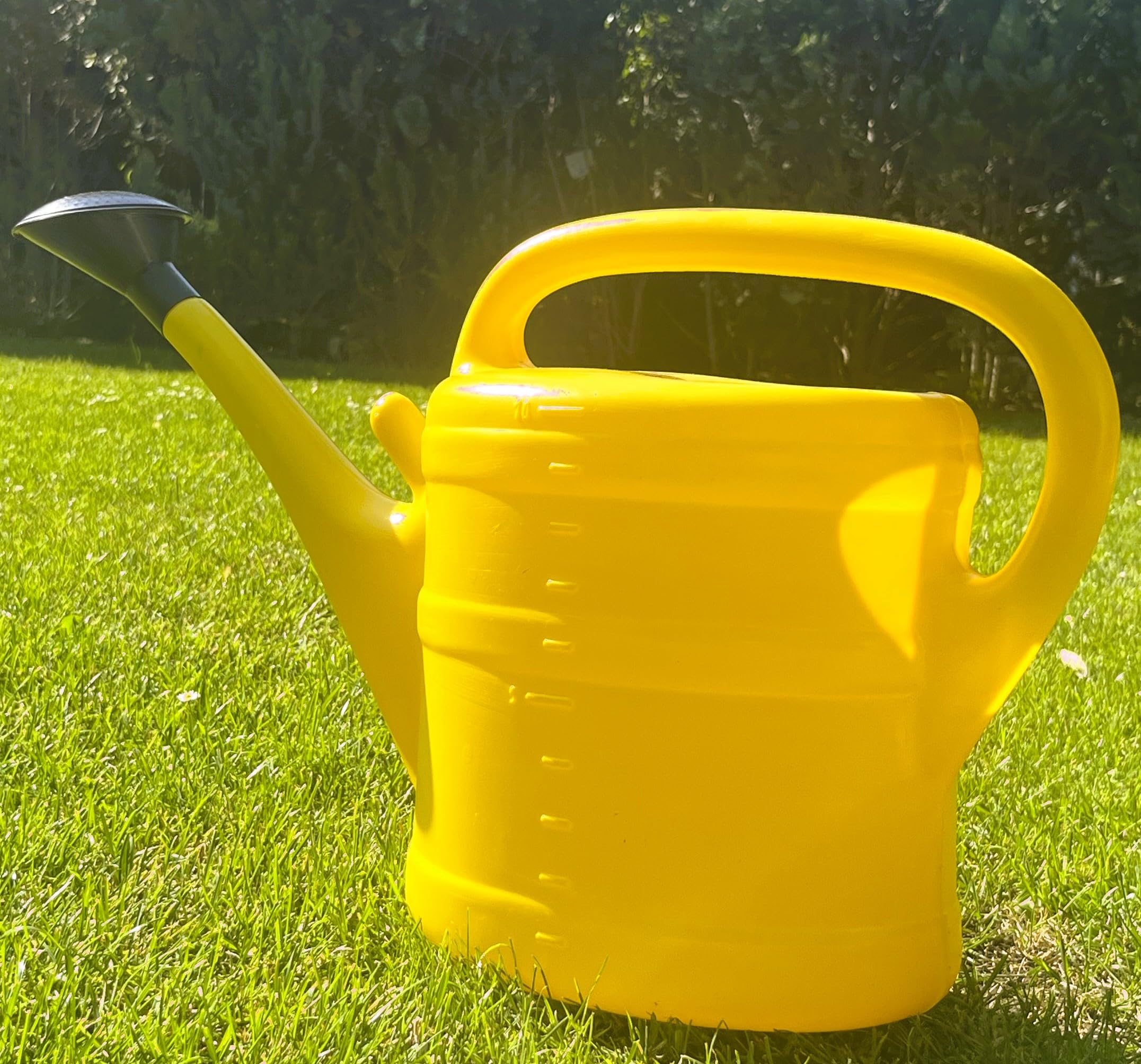 6X Gießkanne 10L GELB + 1x KÜHLSCHRANKMAGNET! Blumenkanne Kunststoff für groß & klein Garten & Zimmerpflanzen Gießkannen Gieskanne Gieskannen Giesskanne 10 Liter Watering Can Gieskannen10Liter lr
