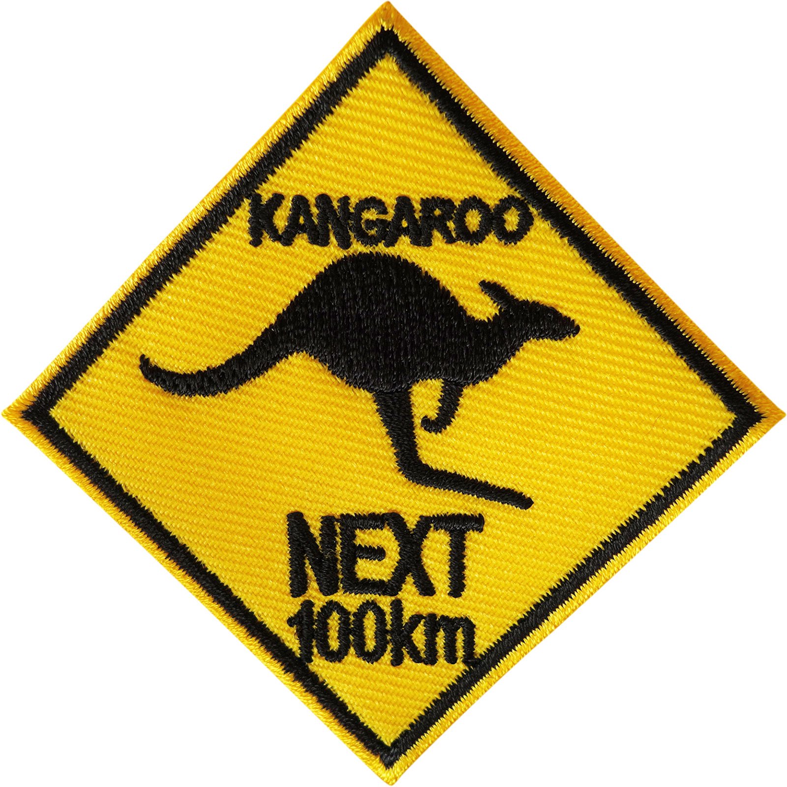 Toppa vintage con bandiera AUSTRALIA, souvenir a forma di canguro, da cucire su distintivo in stoffa - Italia