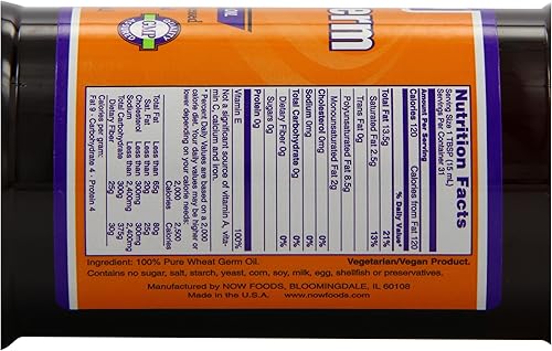 Miniatura 7 de NOW Aceite de germen de trigo 16 onzas paquete de 2