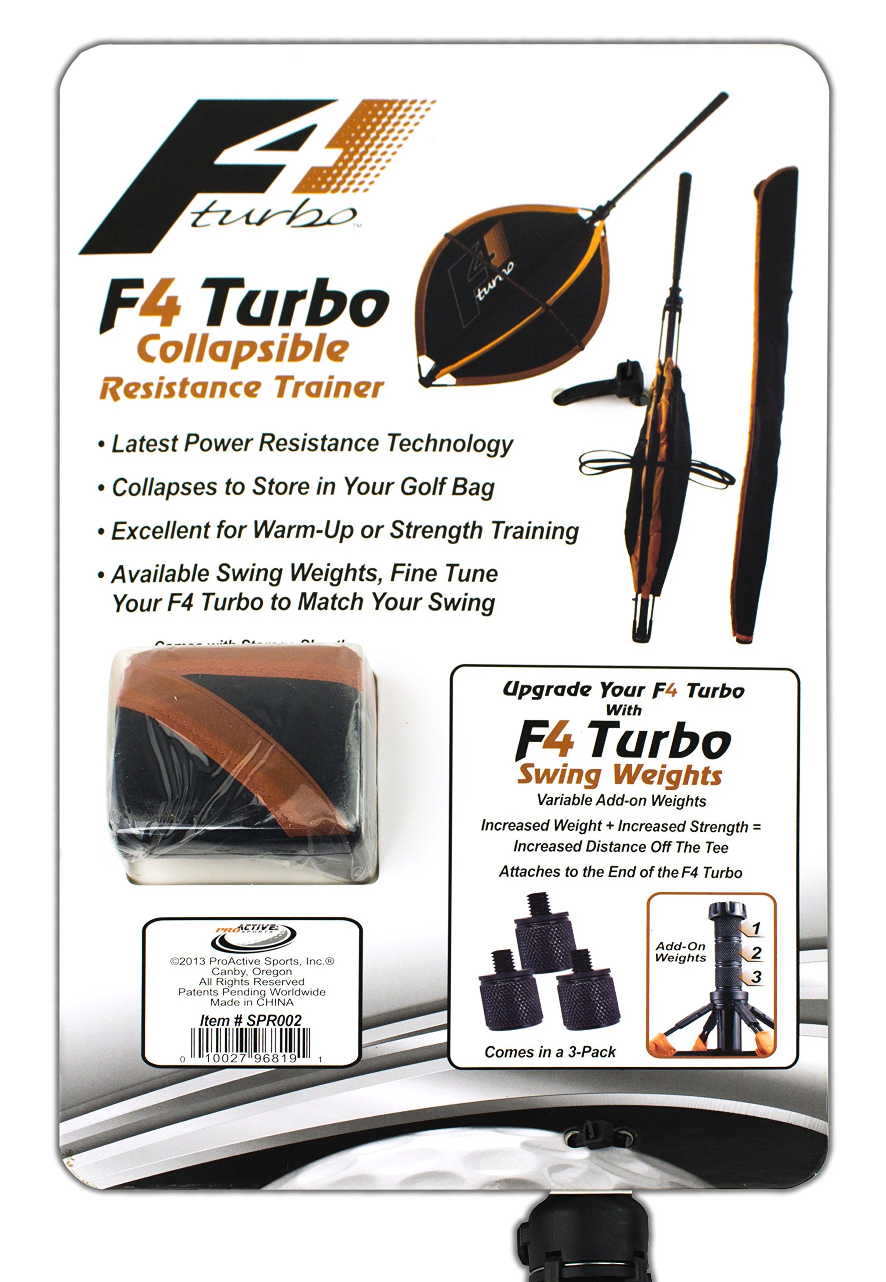 ProActive Sports F4 Turbo - Collapsible Resistance Golf Swing