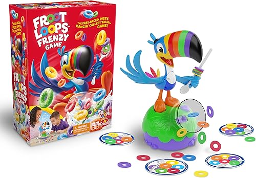 Goliath Froot Loop Frenzy - Juego de habilidad y acción - El juego de ritmo rápido, mareado, bailarín y colecciónalos todos para edades de 6 años en