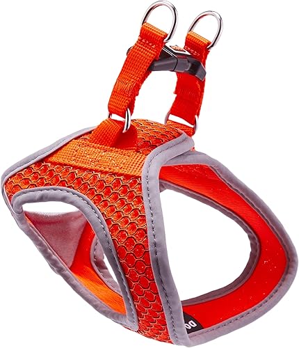 Miniatura 3 de DOCO Arnés para perro (pecho de 13.5"-14", peso de 4 a 6 libras) Athletica, ajustable, resistente, no asfixia, chaleco para cachorros para perros
