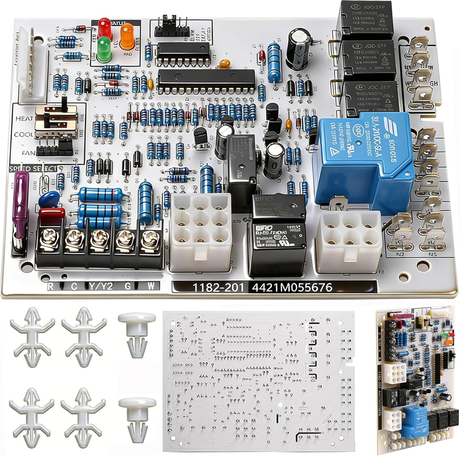 920915 Furnace Control Board, Replacement for 904840&624742 -Compatible with Intertherm, Miller, Tappan, Frigidaire, Gibson Single-Stage Gas Furnace