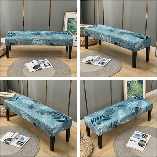 Vista 111 de Eco-Ancheng Funda para silla de comedor, funda extraíble para protección de banco, asiento y silla, sala de estar y cocina A1