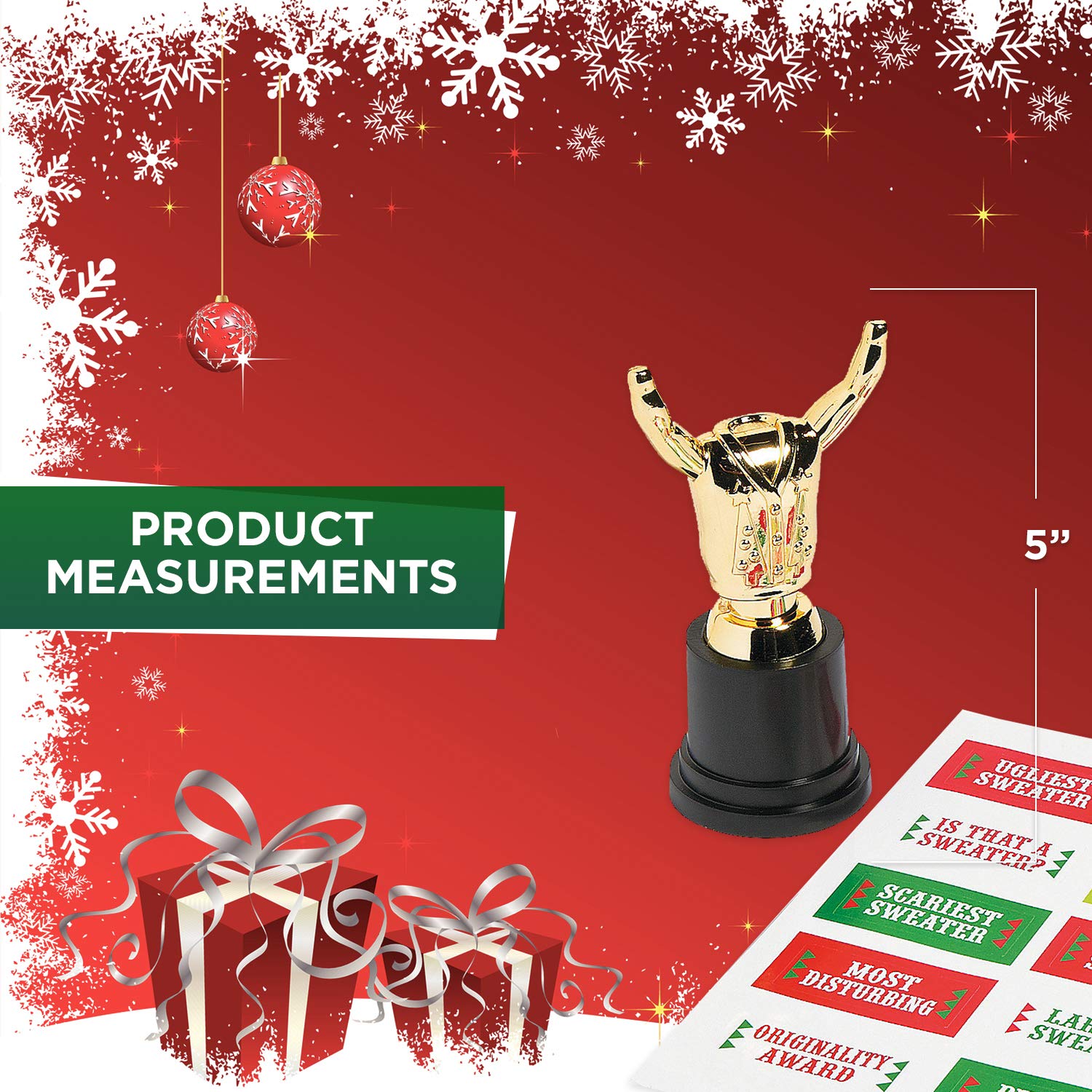 Ugly Sweater Costume Trophy 