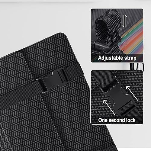 Miniatura 5 de Organizador de archivos de acordeón, carpetas de archivos expandibles con asa, 13 bolsillos, carpetas de archivo expandibles, pestañas incluidas en