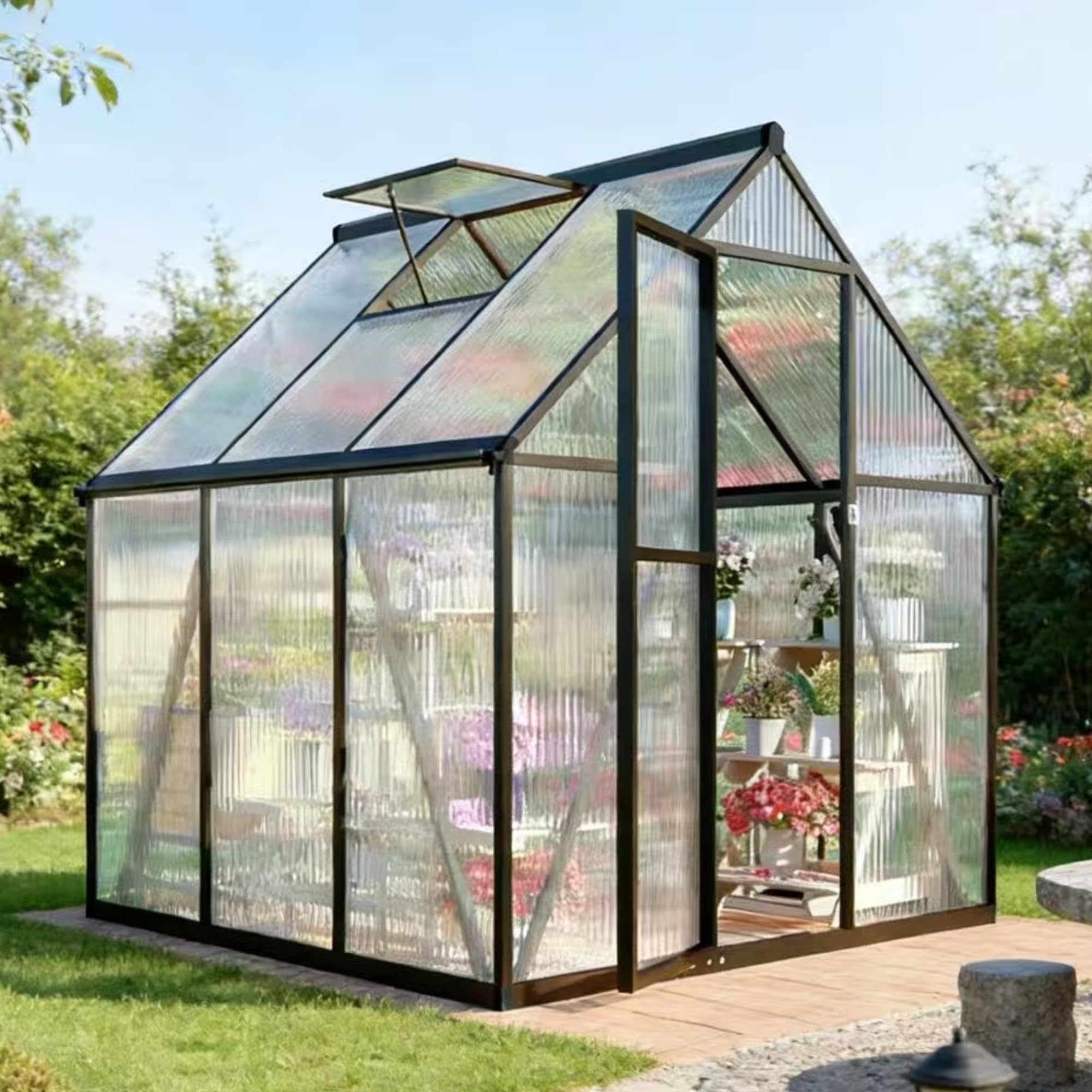 FLY BY YAN 6x6 FT Greenhouse
