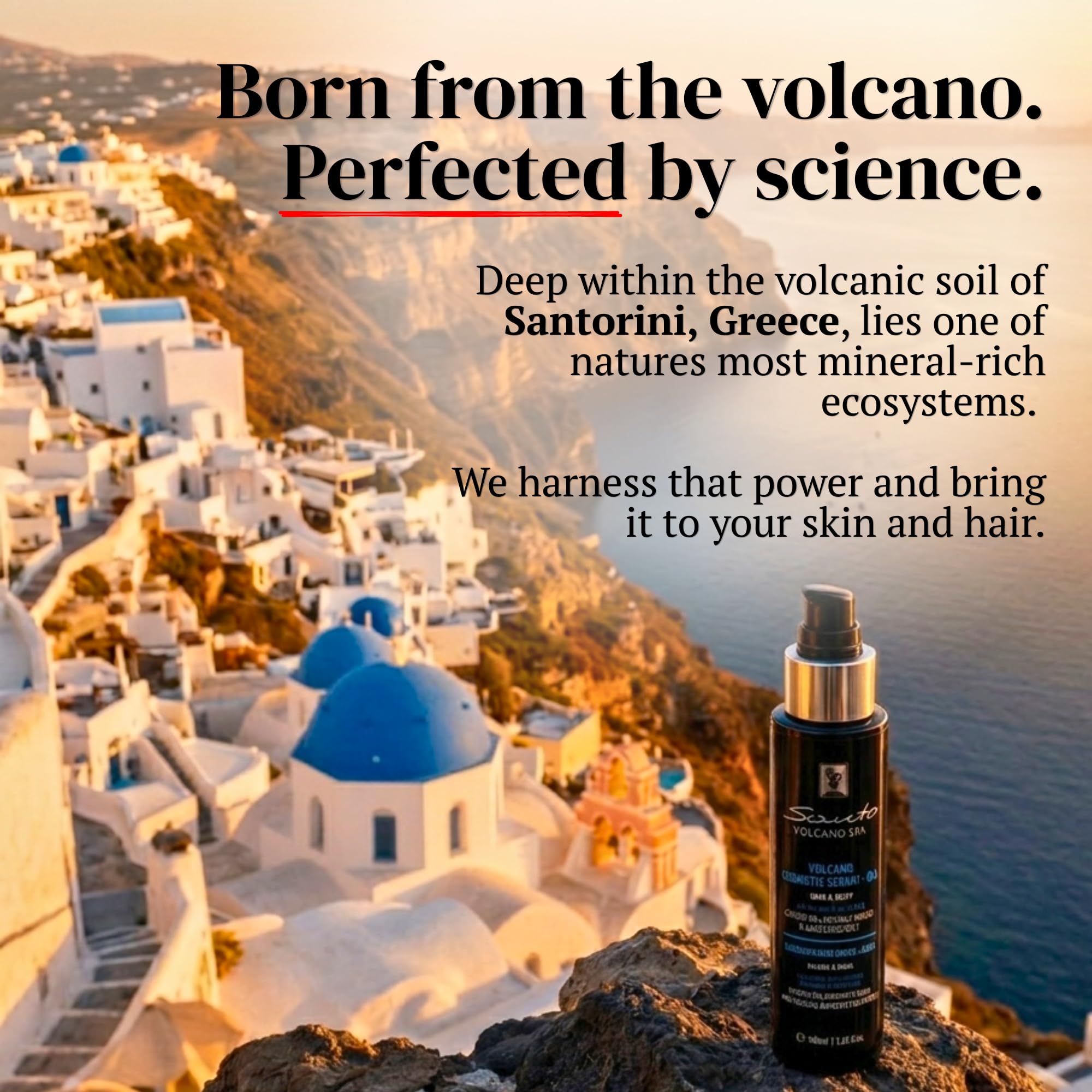 SANTO VOLCANO Huile pour le corps et les cheveux 100 ml
