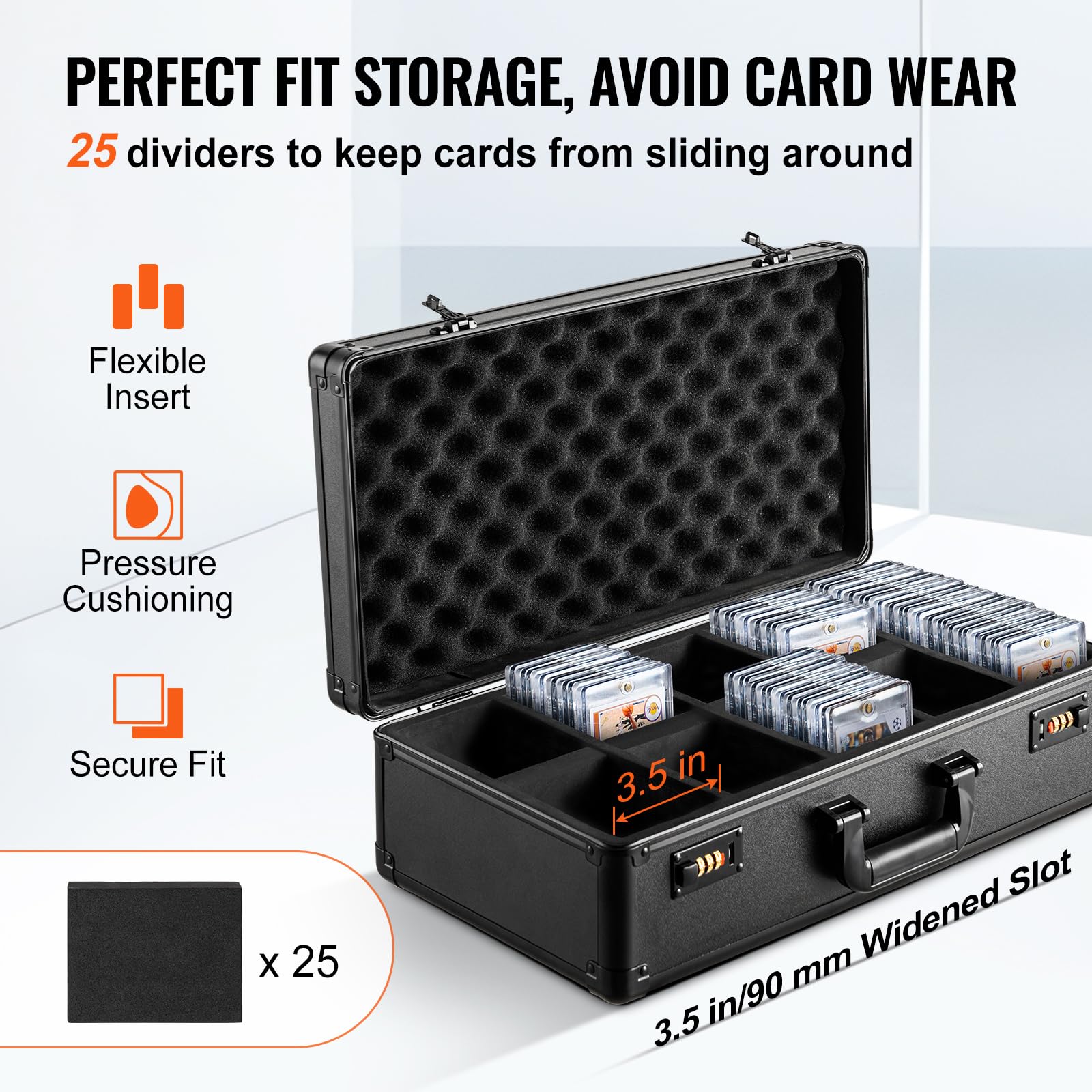 Amazon.com: VEVOR 162 PSA Graded Sports Card Holder Box - 5 Slot