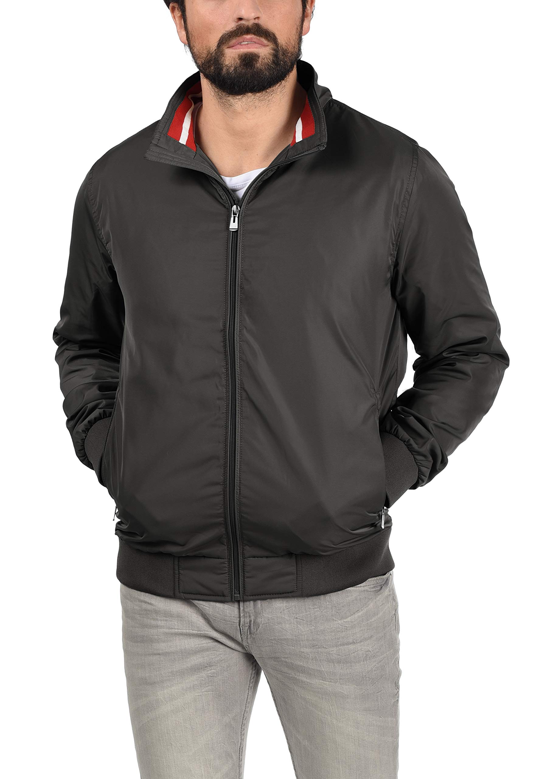 BLEND BHZyklo Homme Veste Softshell Veste Fonctionnelle Veste mi-Saison avec col Montant Poches zippées Regular Fit