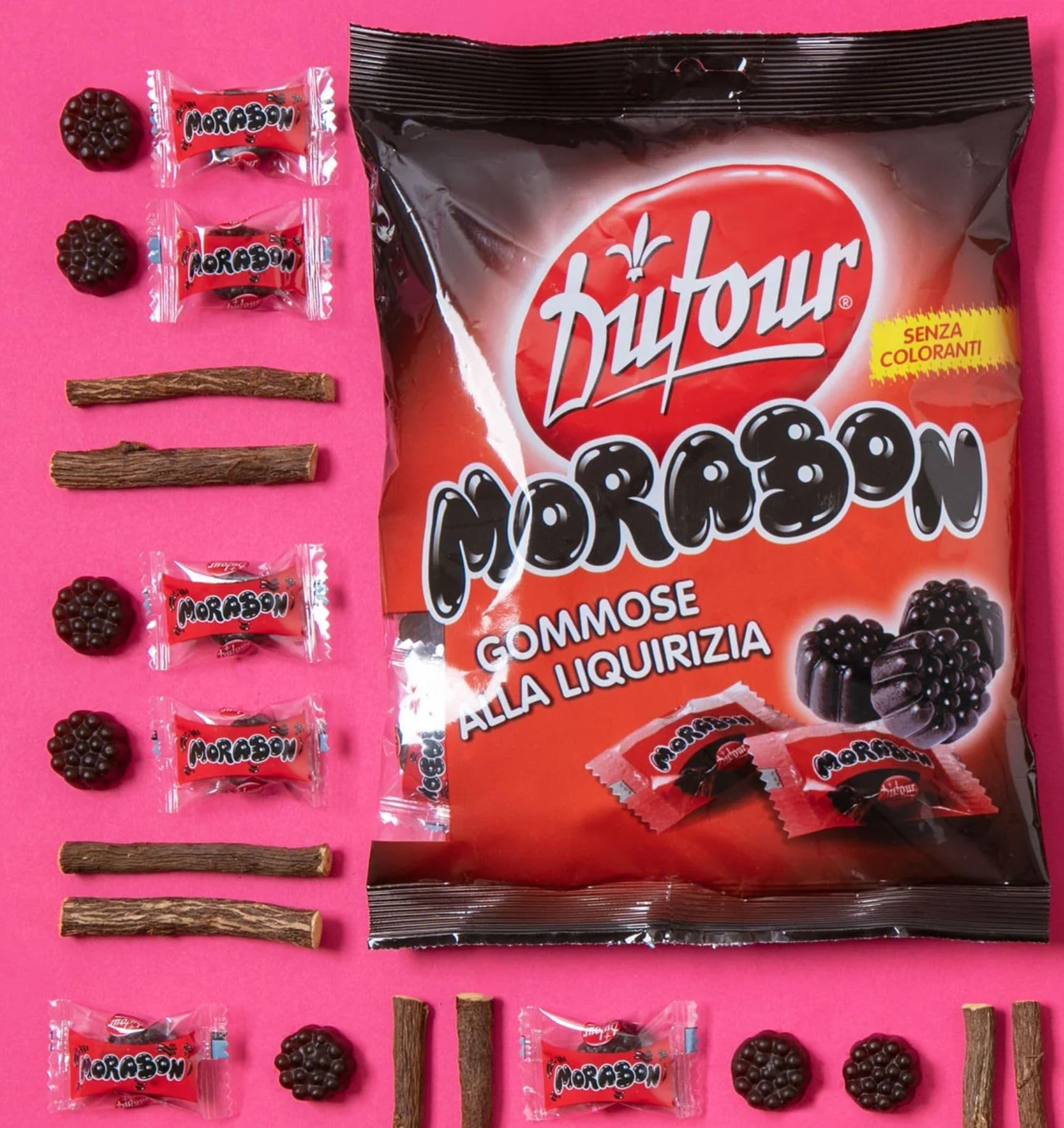 Caramelle Elah-Dufour - Assortite in vari gusti e formati - 16 Buste da 80/90g (1400, Grammi)