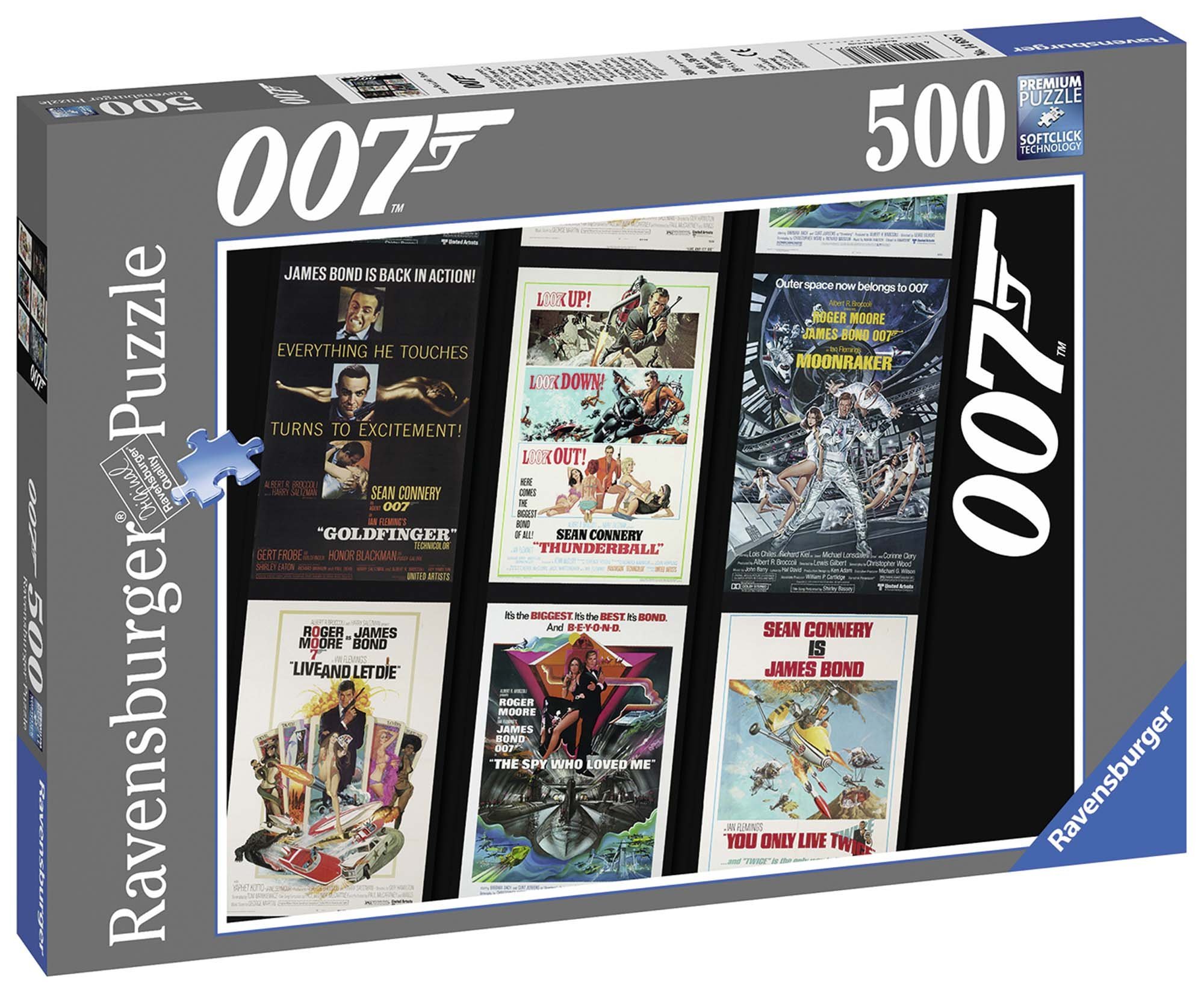 Ravensburger Italy 14685 - James Bond Spectre, Puzzle 500 Pezzi, Multicolore
