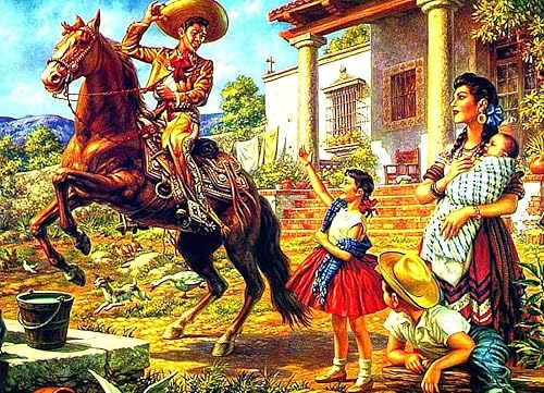 Miniatura 6 de Pinturas mexicanas retro de pareja dulce mexicana, póster mexicano, impresiones de arte moderno, pósteres de lienzo para decoración de pared, club,