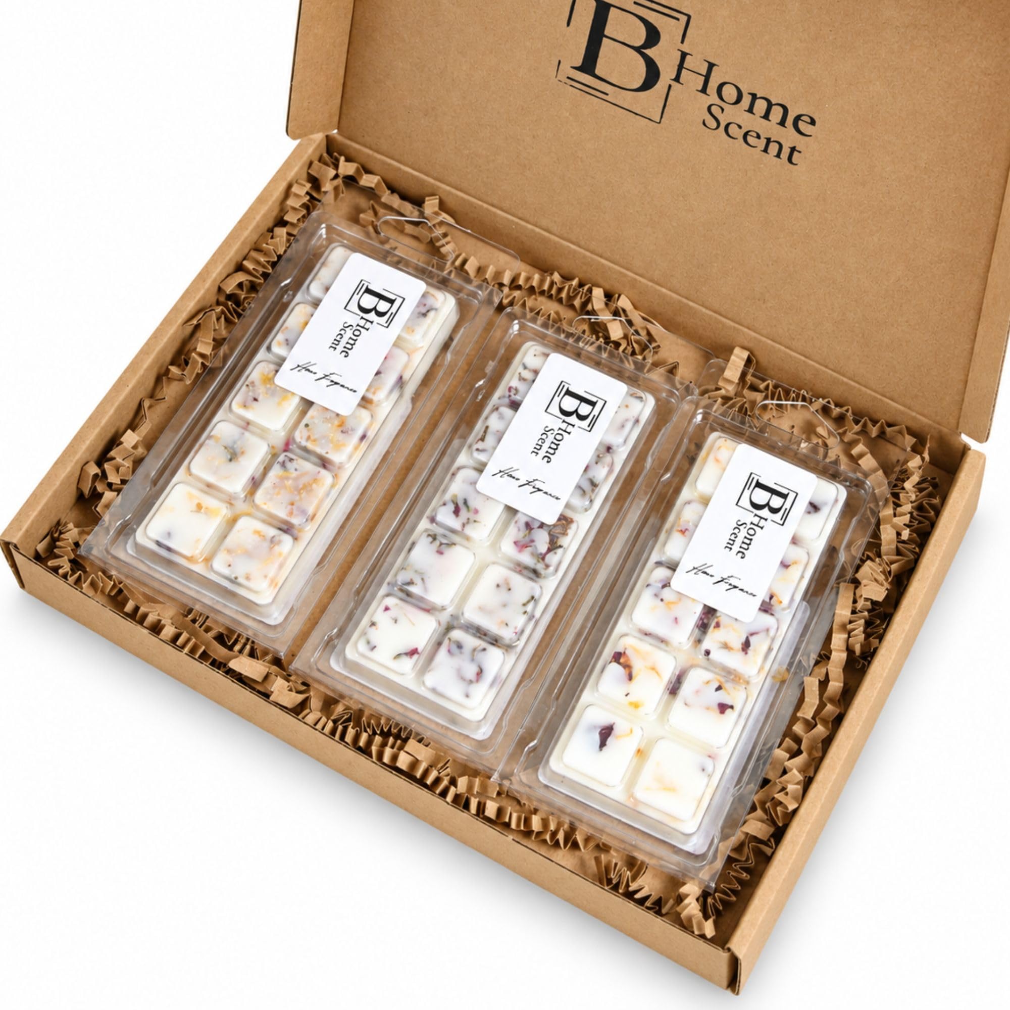 bhomescent Handmade Strong Scented Autumn Wax Melts Snap Bars, Long-Lasting Wax Melts, Natural Soy Blend Wax, Perfect Wax Melts Gift Set for Home, Office, or Special Occasions (Autumn Collection)