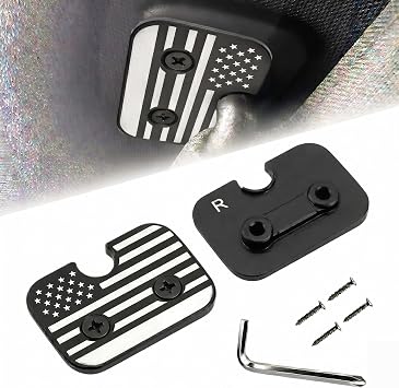 Sun Visor Repair Kit Compatible with RAM 1500 2019-2026, 2PCS Sun Visor Clip for Trucks, Aluminum Alloy Visor Clip, Car Repair Kit Accessories, Ram 1500 Accessories Polka Dot