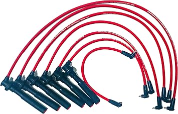 LX450 Land Cruiser 4.5L 1FZFE 93-97 High Performance Red 8.5 mm Spark Plug Wires 23013R