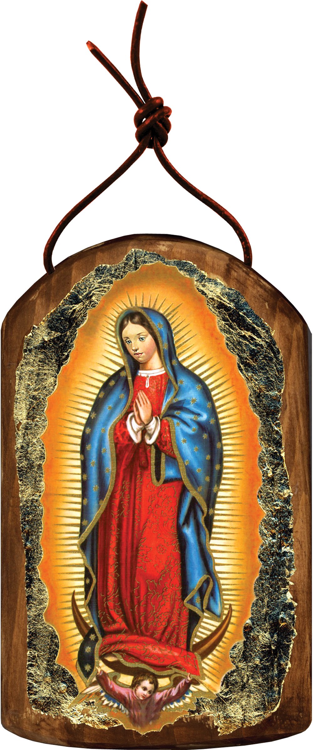 gDeBrekht 87032 Inspirational Icon Lady Of guadalupe Wooden Ornament