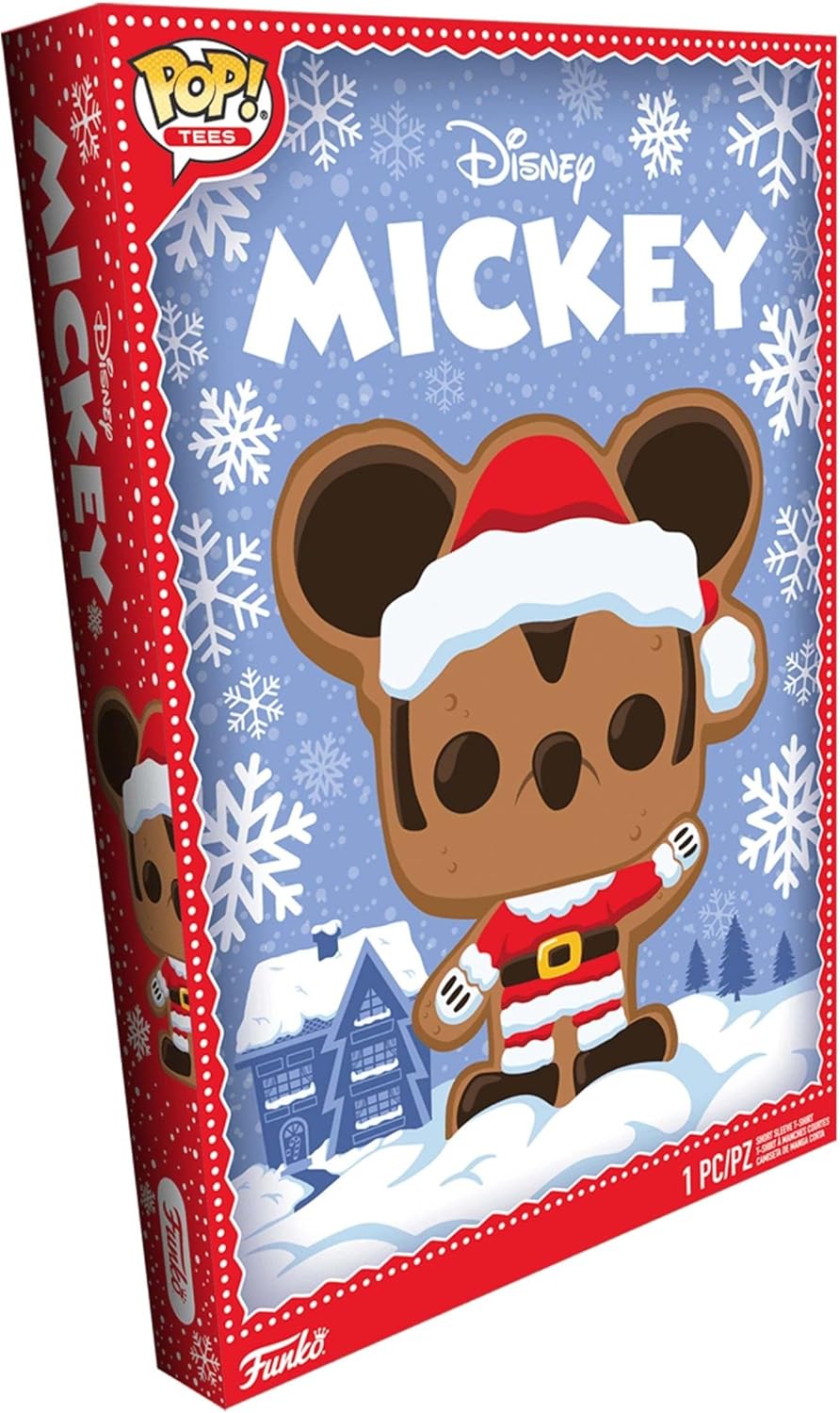 Funko Pop! Boxed Tee: Disney Holiday - Santa Mickey - XS