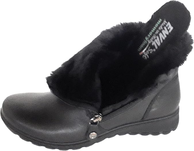 Stivaletti Con Zeppa Enval SOFT D.Paulina | In Pelle Per Donna, Tacco Comodo, Alla Caviglia