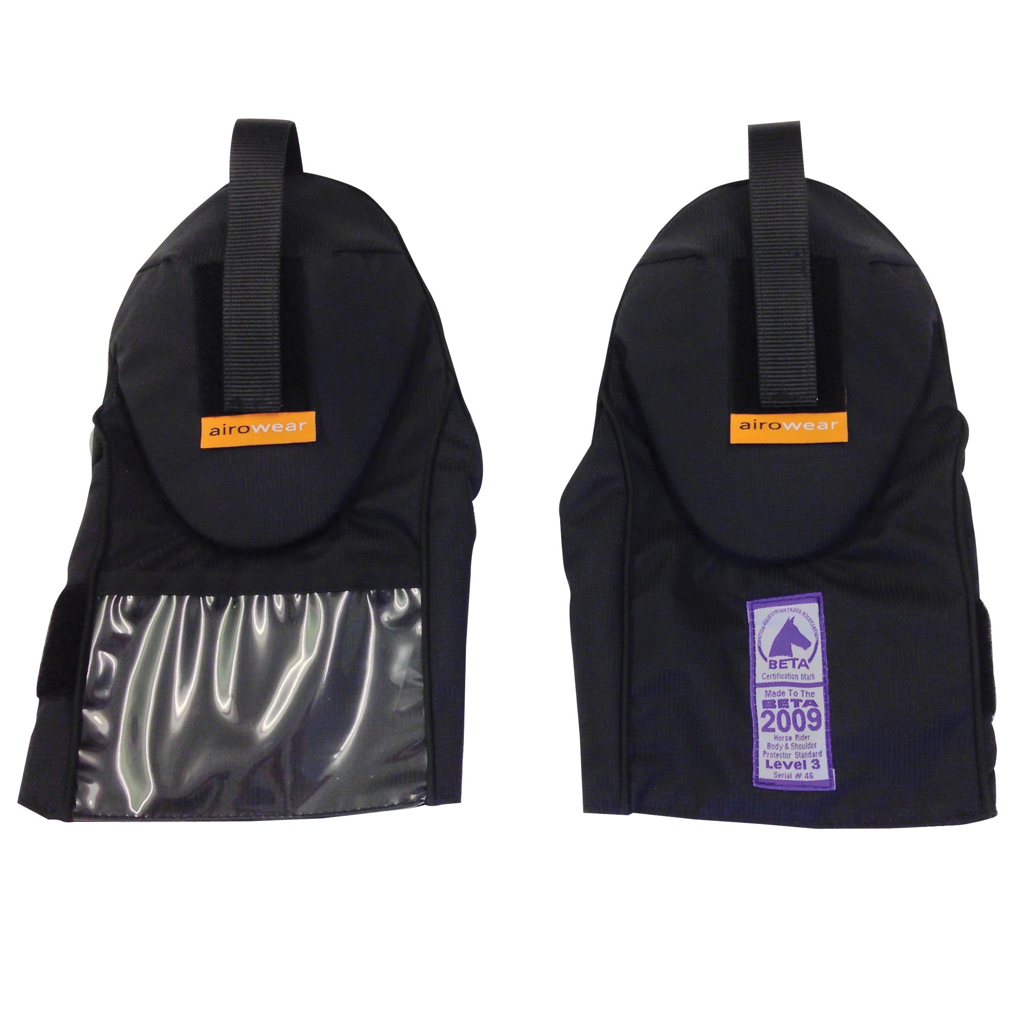 Airowear Outlyne Shoulder Pads Black DSPRO -