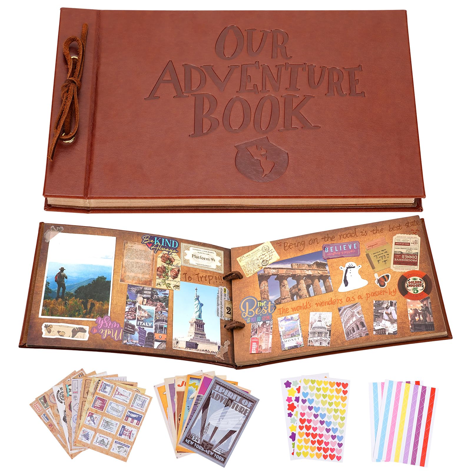 album scrapbooking, 30 x 19cm 80 pagine