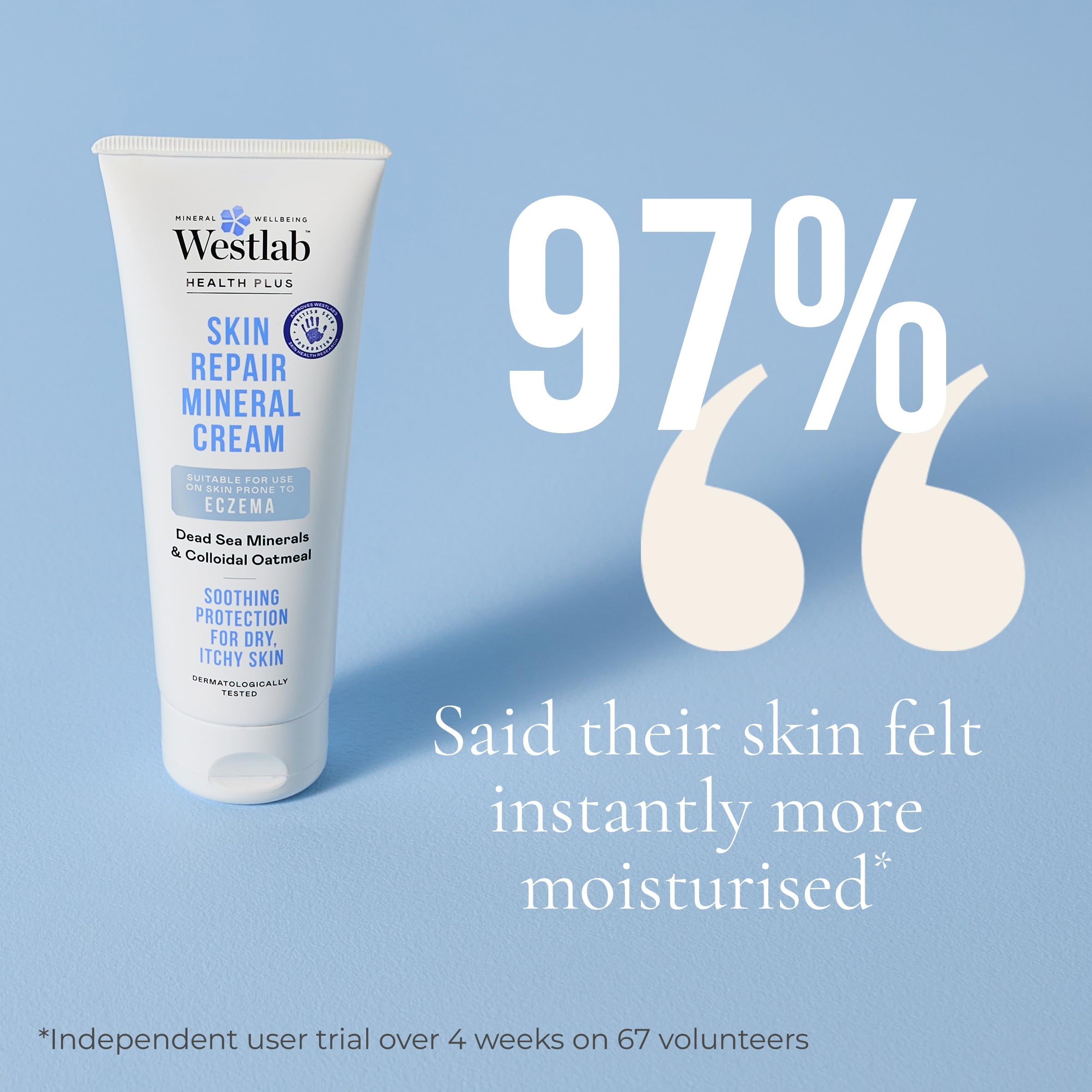 Westlab Skin Repair Mineral Cream, Suitable for Use On Skin Prone to Eczema Soothing Protection for Itchy & Dry Skin - Image 4