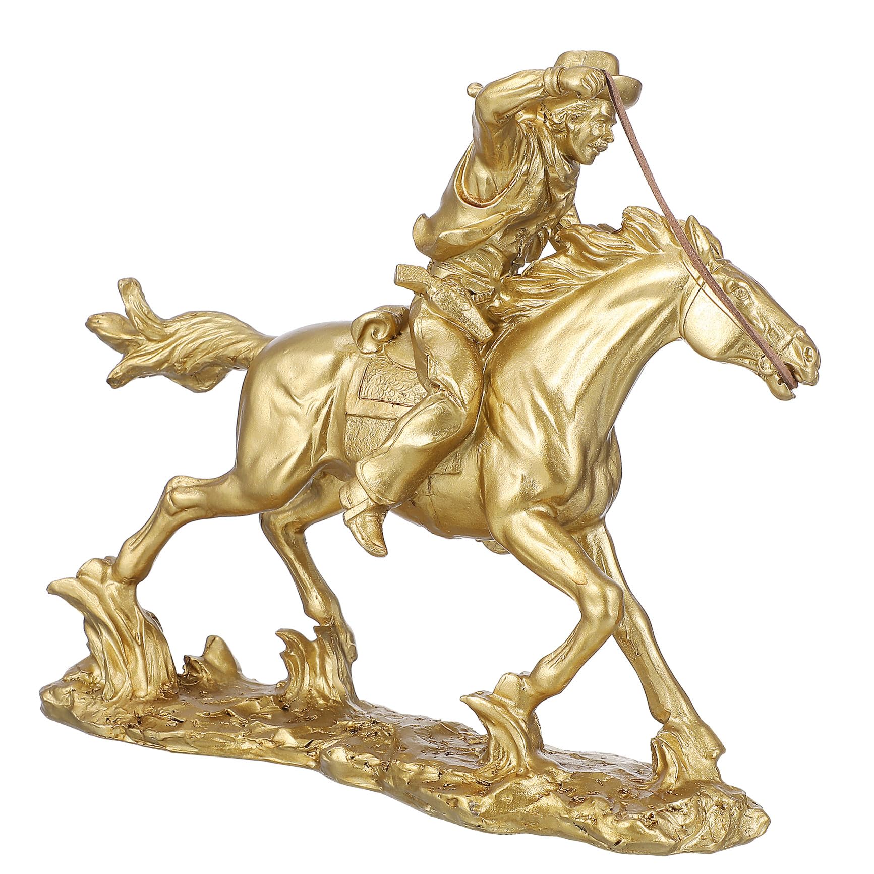 Ornement de cheval en résine cadeau décoration pour bureau