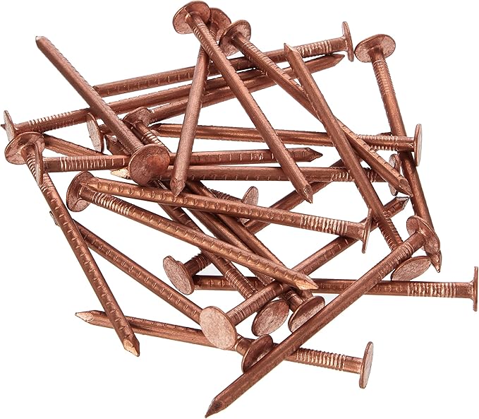 Copper Tree Stump Killer/Solid Copper Clout Nails Very Large Sizes