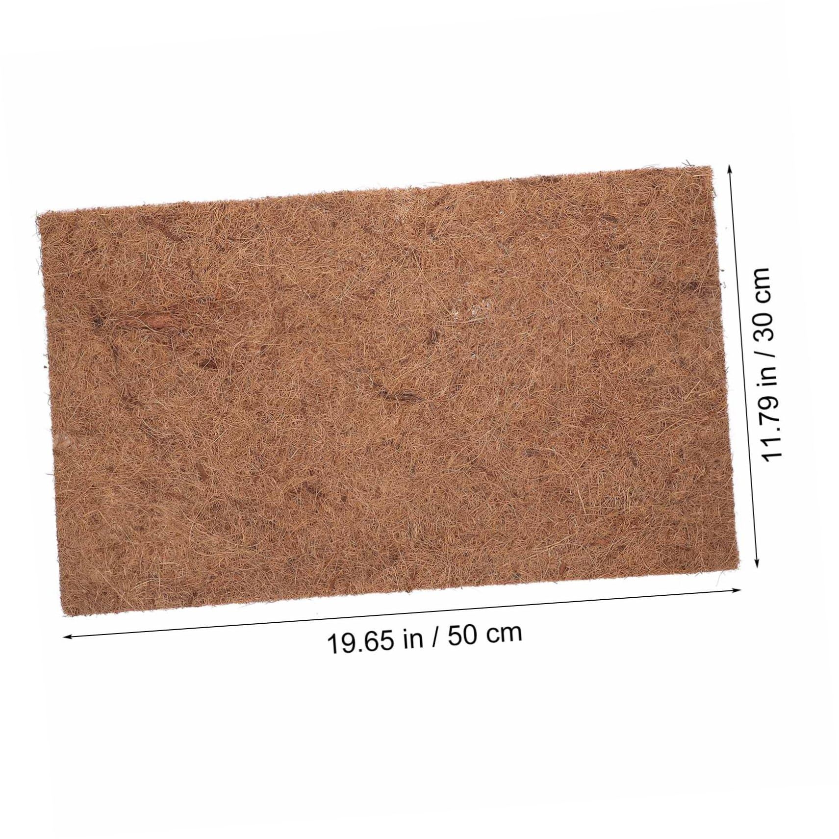 UKCOCO Tappetino per Rettili in Fibra di Cocco, 4 Pezzi, Colore caffè | Uso Versatile, Superficie Antiscivolo, Protezione Migliorata, per Serpenti e Rettili, per Negozi e Allevamento Domestico