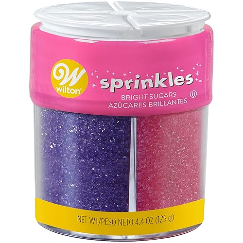 Miniatura 2 de Wilton Surtido de chispas de azúcar de colores + Wilton Nonpareils 6 Mix Sprinkle Surtido de suministros para hornear