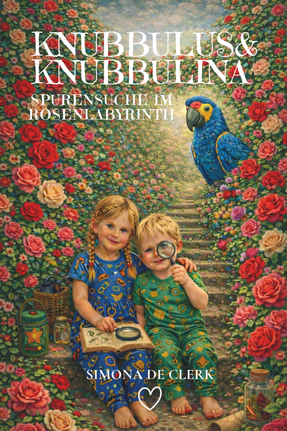 Knubbulus & Knubbulina: Spurensuche im Rosenlabyrinth: Das 17. Abenteuer der Geschwister und liebevolle Gute-Nacht-Geschichte zum Vorlesen und Staunen.