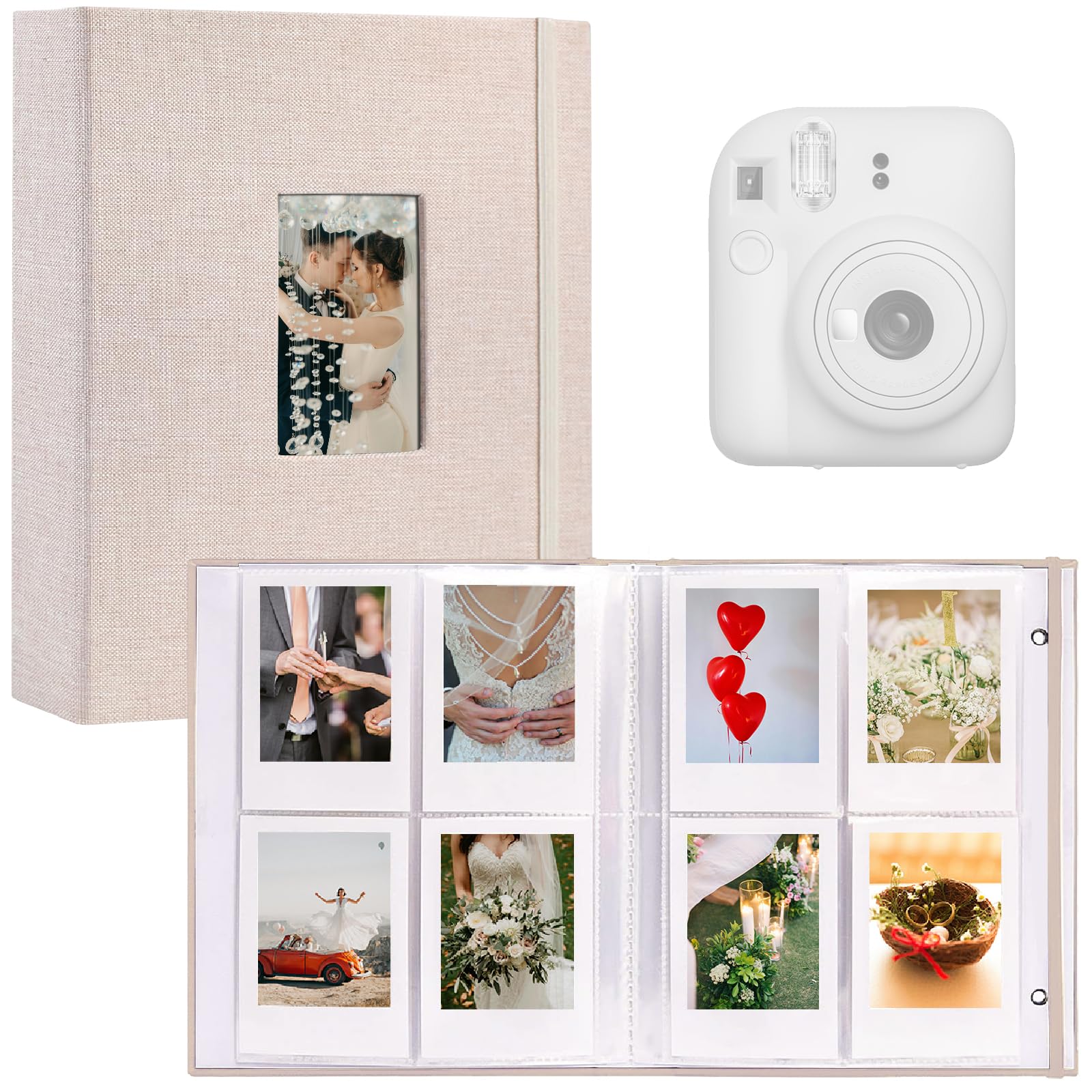 Amazon.com: Mini Instax Photo Album 208 Photos 2x3 Inch Pictures