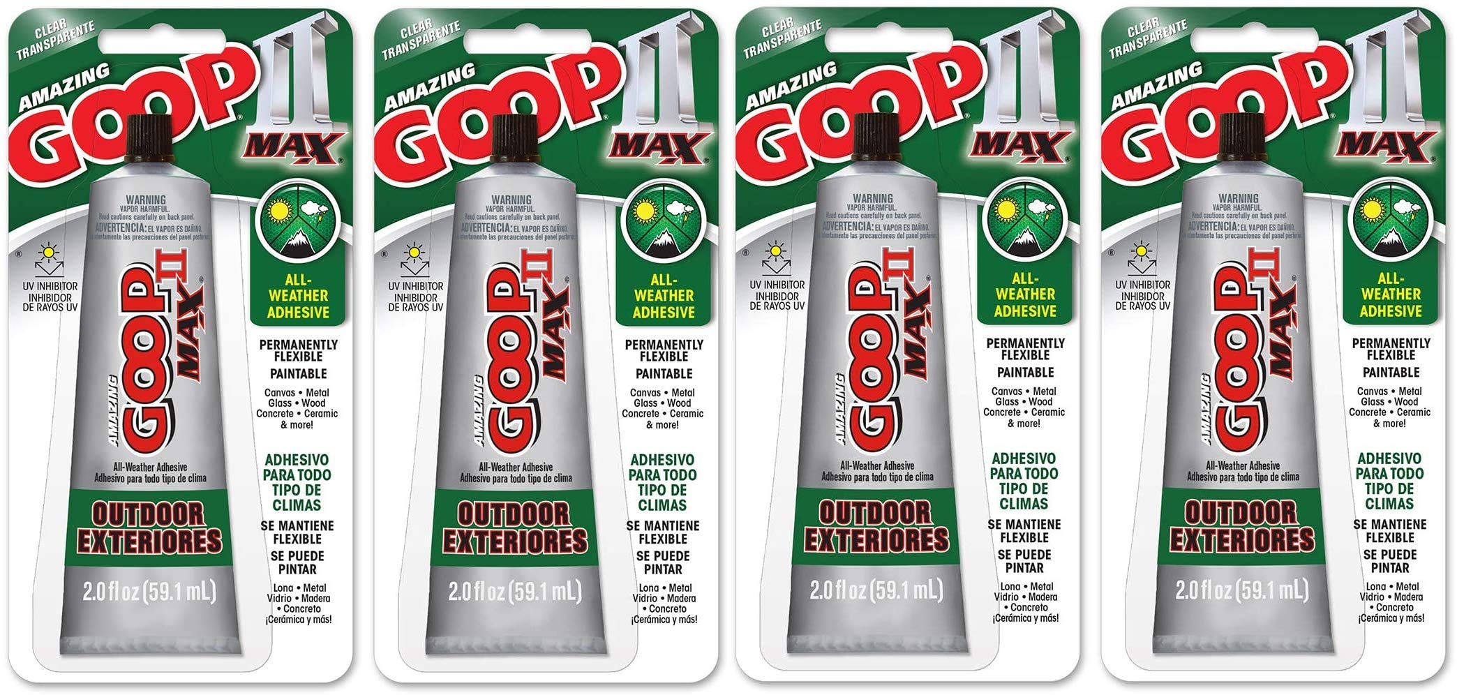 Amazing GOOP II 142100 MAX Adhesive - 2.0 fl. Oz. (F?ur ???k)