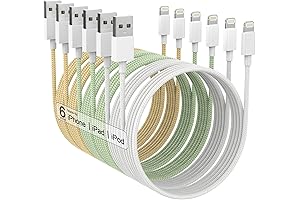 6-Pack iPhone Charger for Fast Charging