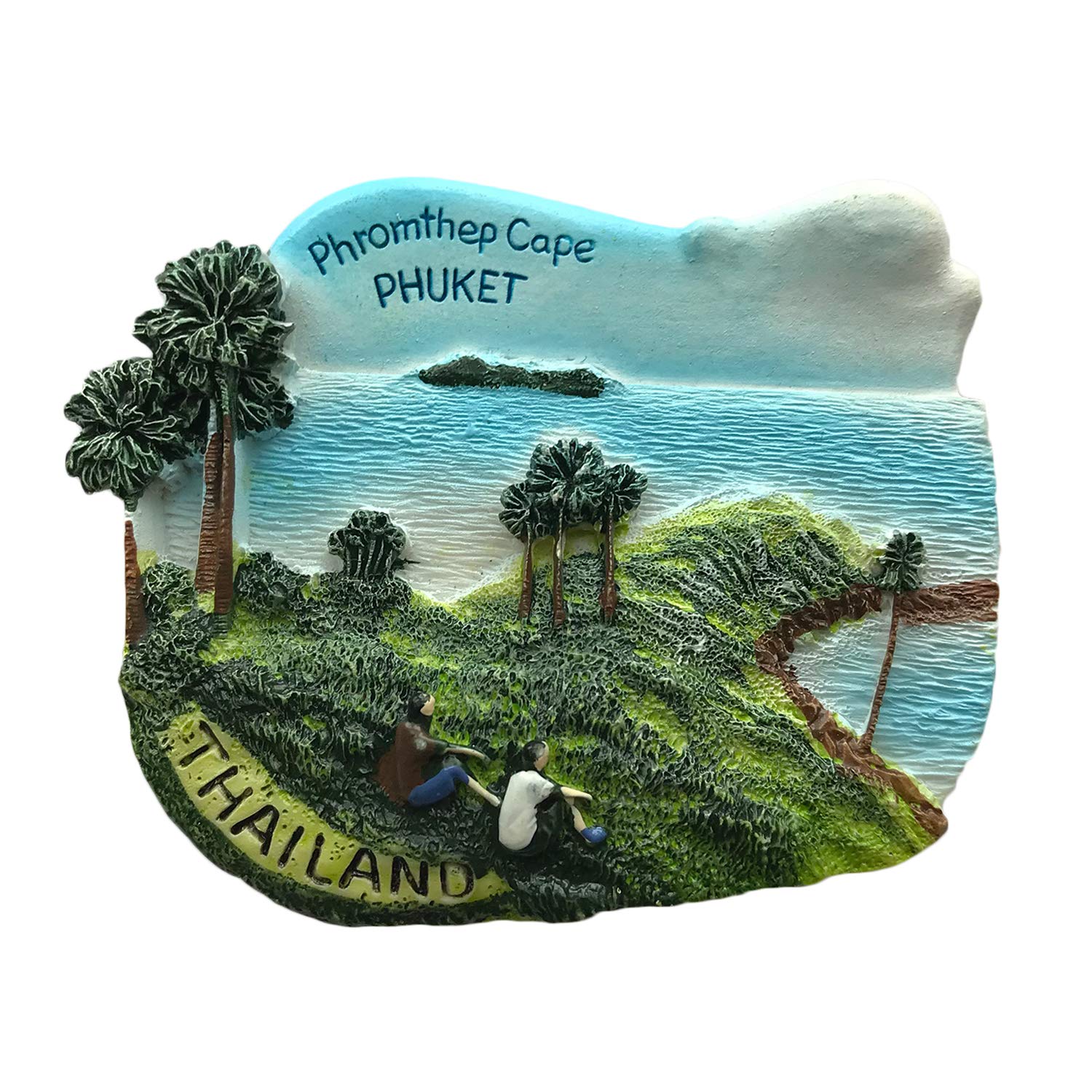 Wedarego Phuket Thailand Wedare 3D Refrigerator Magnet Tourist Souvenirs Resin Magnetic Stickers Fridge Magnet Home & Kitchen Decoration From China