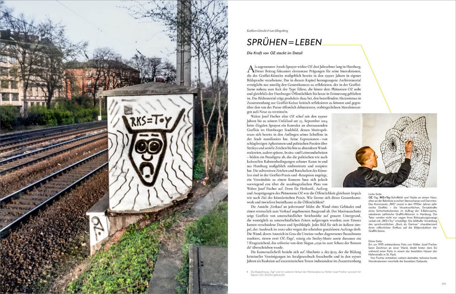 EINE STADT WIRD BUNT: Hamburg Graffiti History 1980-1999