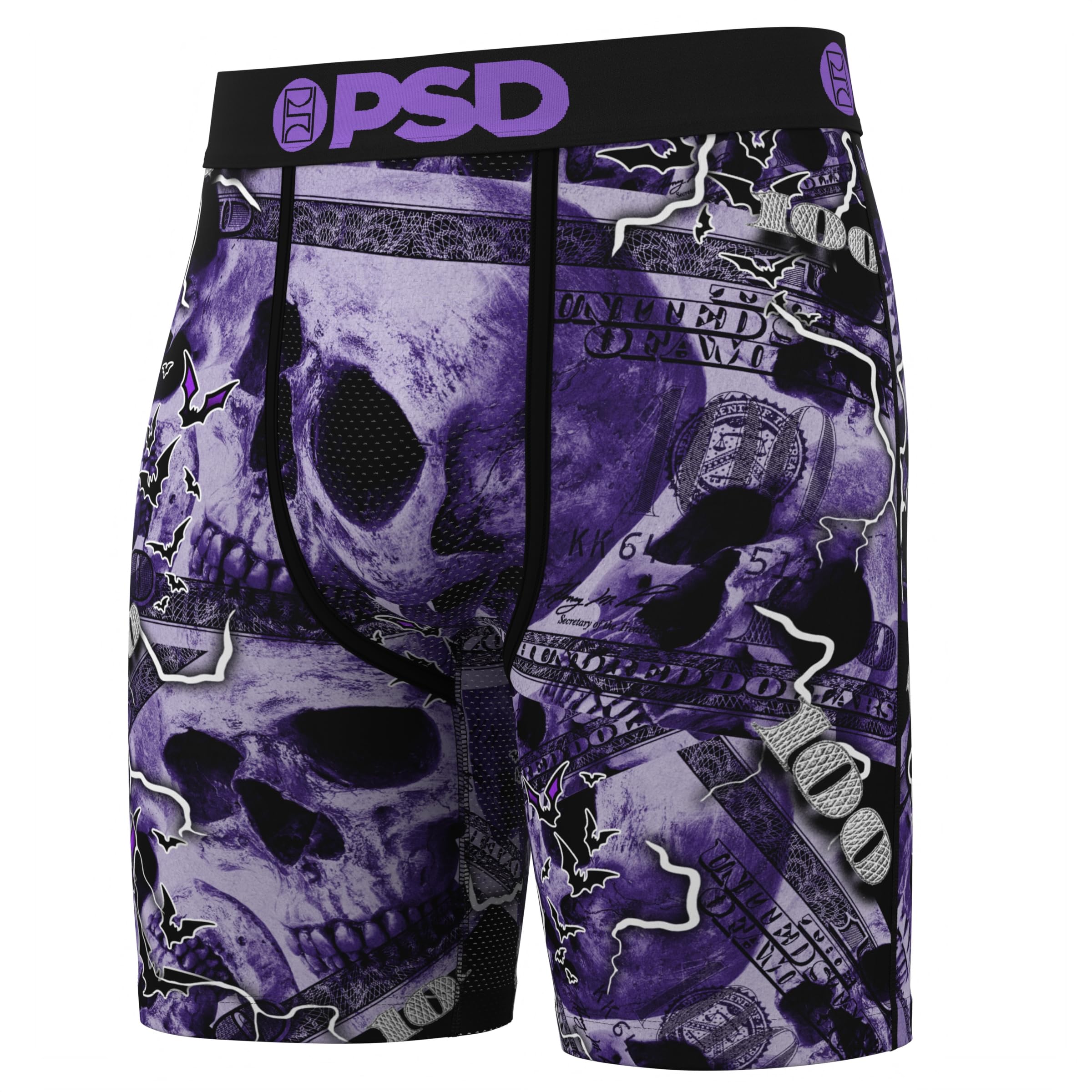 PSD Men's Hollow Bills Boxer Brief, Multi, M
